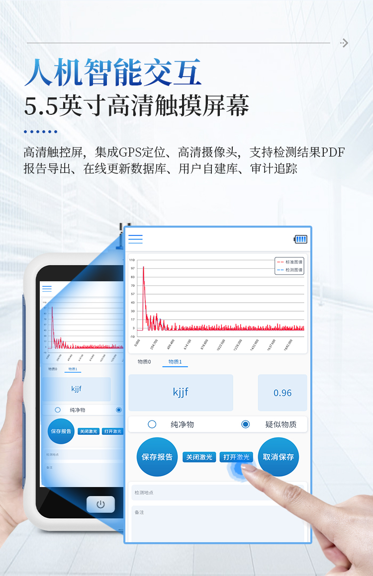 手持式拉曼光谱仪