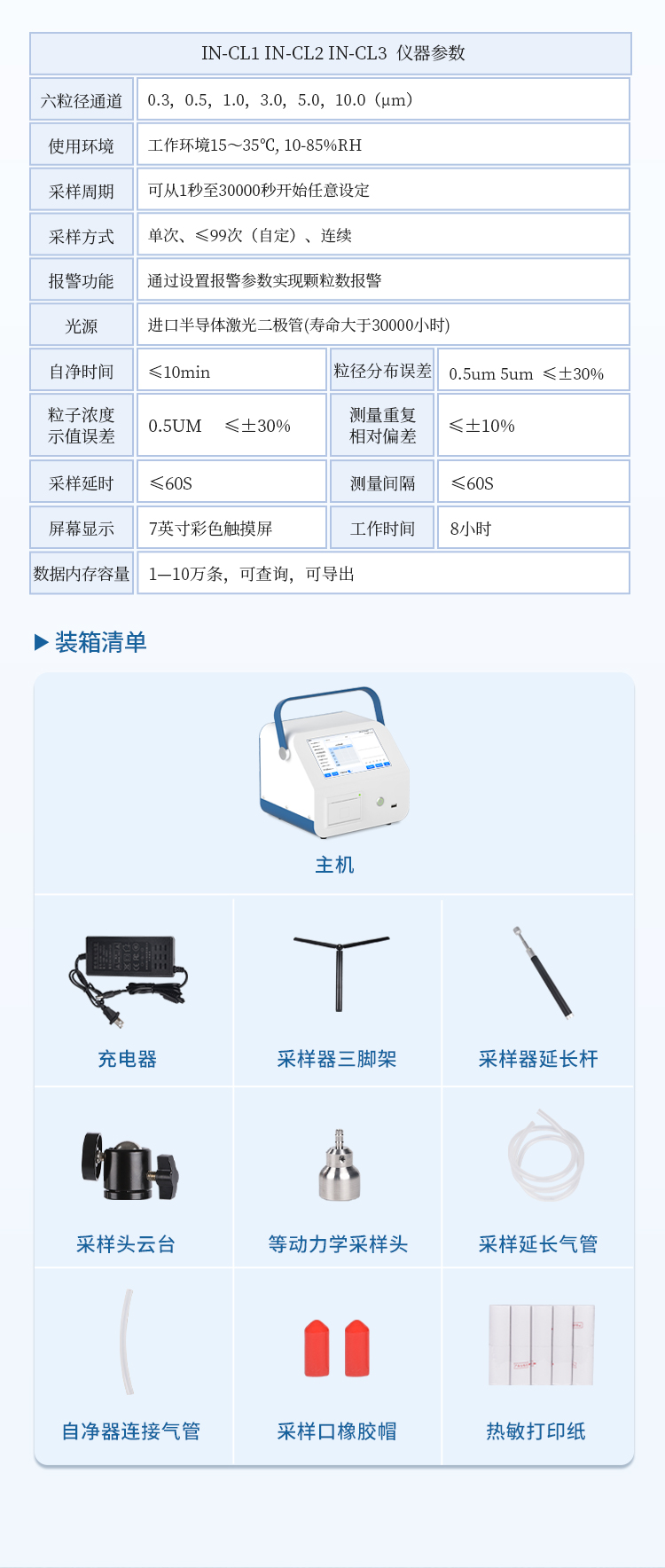 尘埃粒子计数器