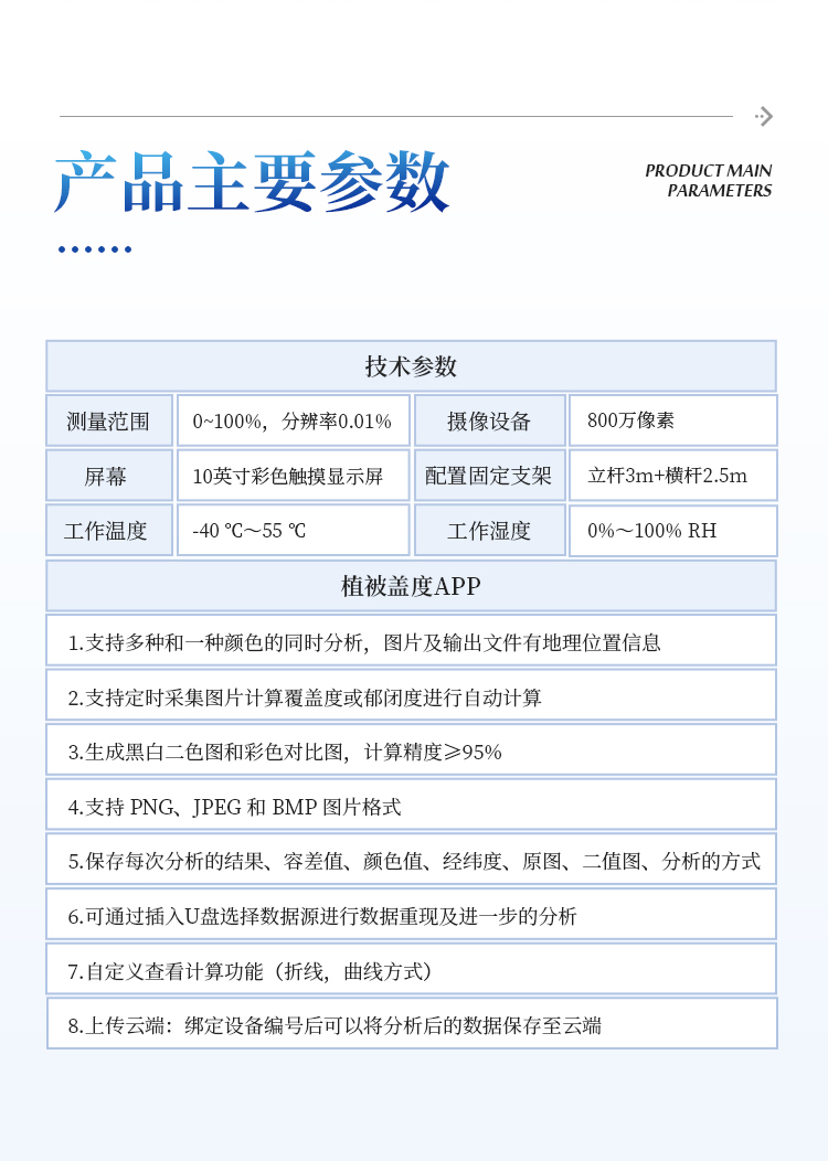 植被覆盖度仪 植被覆盖度仪
